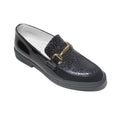 Boys' Lightweight Slip-On Shoes - Black Round Toe with Golden Buckle Straps, Breathable & Comfortable for Casual or Formal Wear, Youngsters'S Shoes, Stylish Youngsters Footwear, Durable Tpr Sole