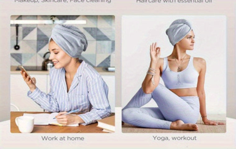 Microfiber Hair Towel Quick Drying Hair Wrap Towel Super Absorbent Hair Drying Cap Soft Headband