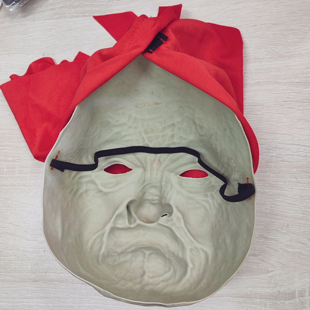 Little Red Hood Smoking Grandma Old Woman Mask Party Props Halloween, ideal choice for gifts Suitable for men and women.