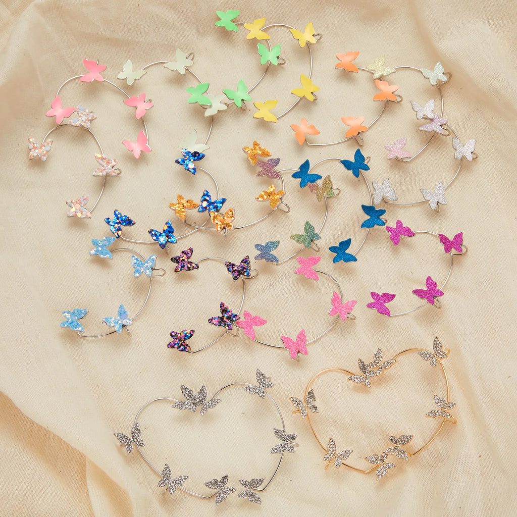Kpop Shiny Zirkon Schmetterling Earcuff Für Frauen Ohne Piercing Ohrringe 2022 Mode Ohr Clip Ohrringe Braut Hochzeit Schmuck