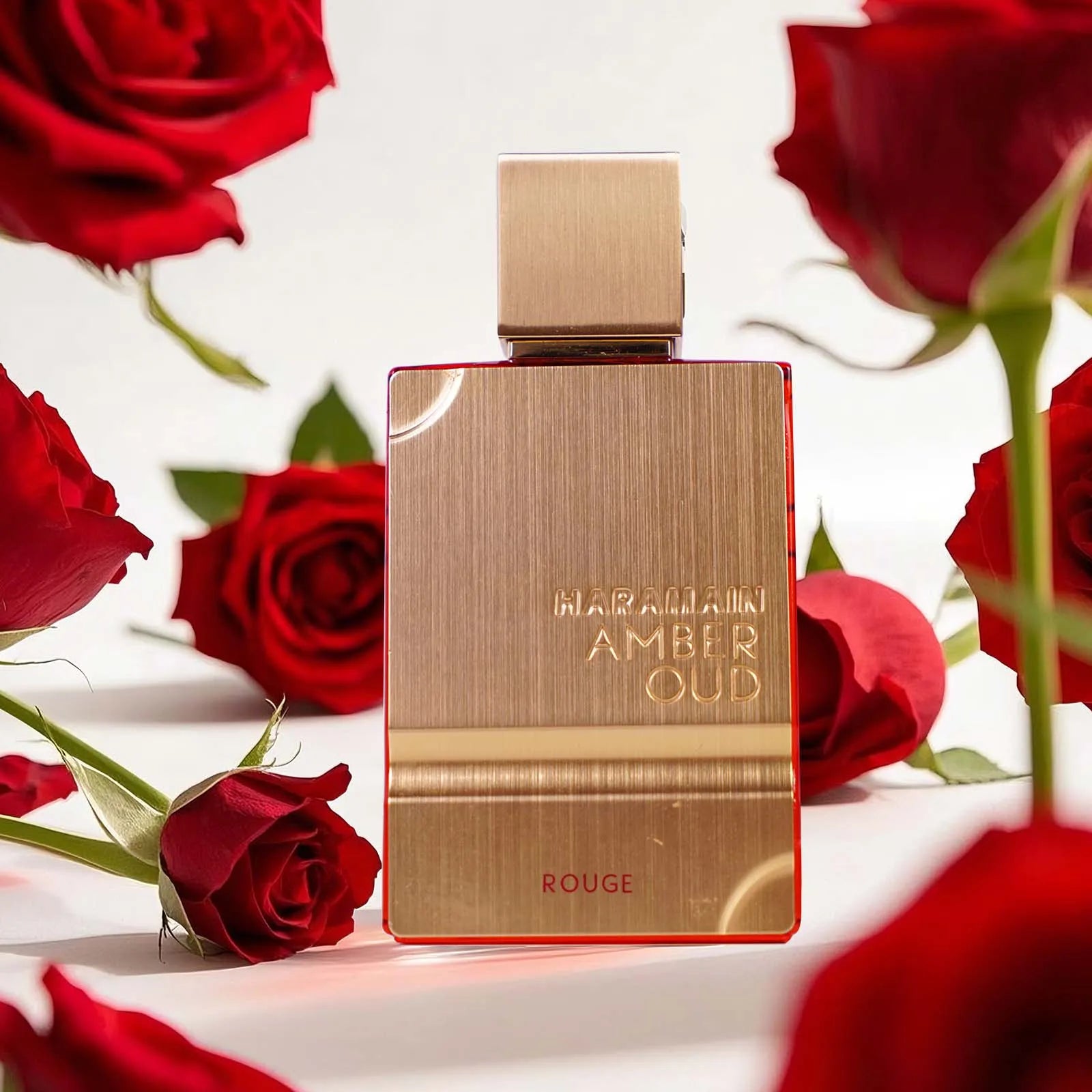 Original marke Bernstein Rouge Köln 2,0 Unzen Al Haram ain Unisex Edt Spray | lang anhaltender Duft perfekte Weihnachts geschenke für ihn/sie