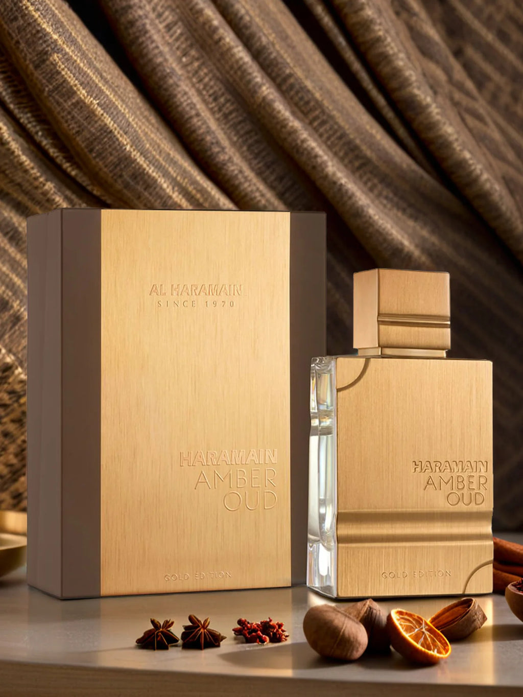Haramain Gold Edition – Luxuriöses Bernstein- und Oud-Parfüm – Parfüm Duradero mit Notas Amaderadas und Blumen