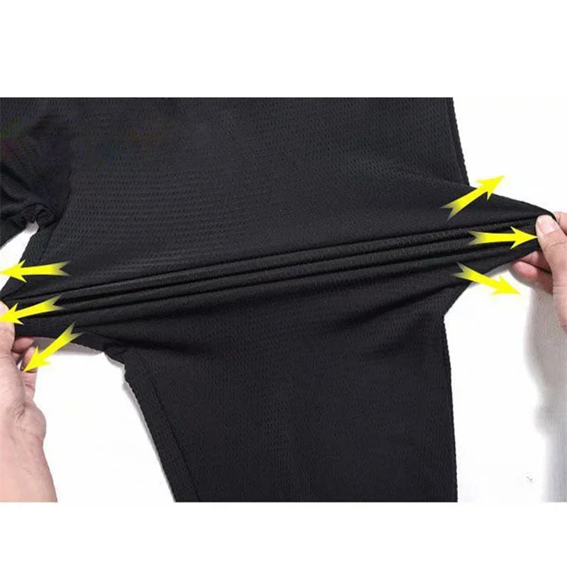 Herrenmode, schnell trocknende Hose, leicht, zum Wandern, Joggen, Laufen, atmungsaktiv, für Workout, Fitnessstudio, knöchelgebundene Sporthose
