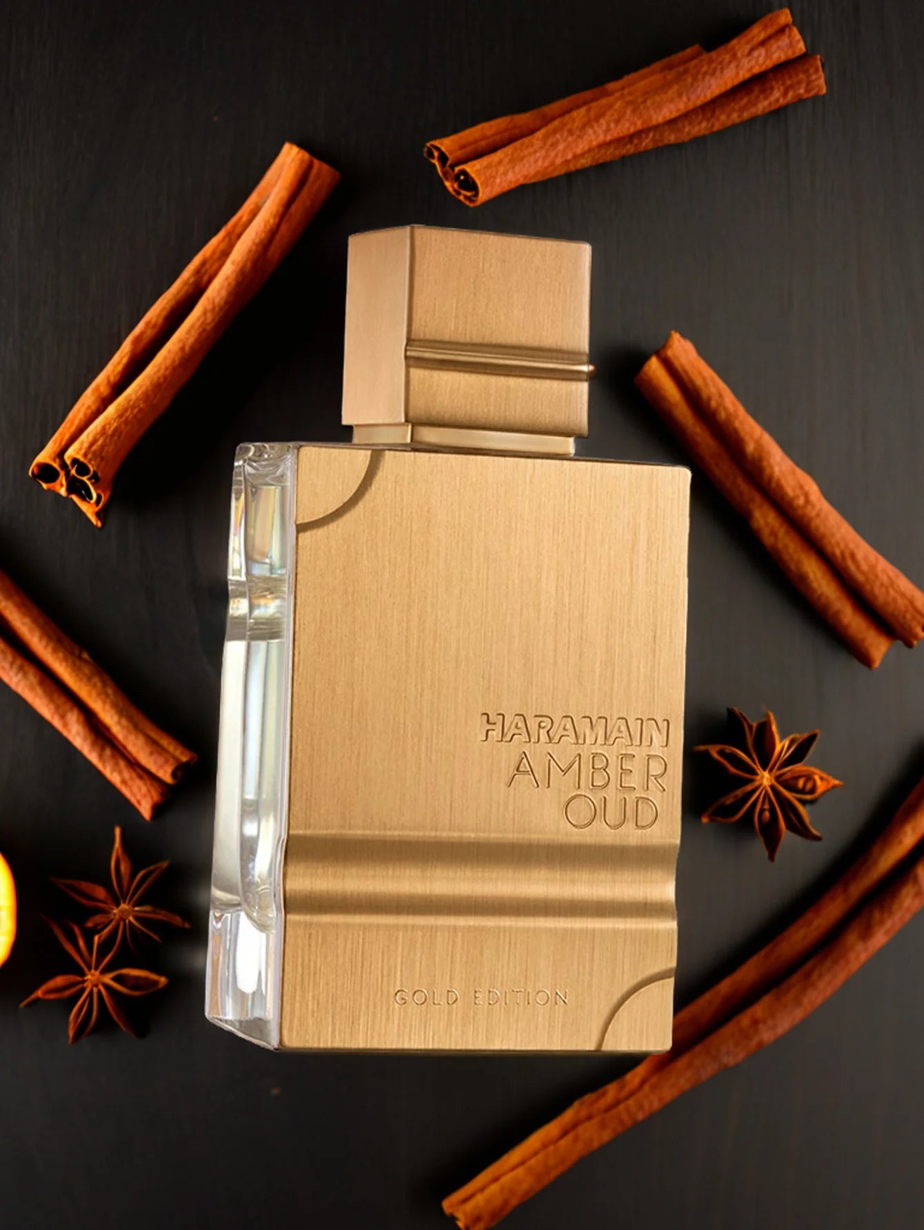 Haramain Gold Edition – Luxuriöses Bernstein- und Oud-Parfüm – Parfüm Duradero mit Notas Amaderadas und Blumen