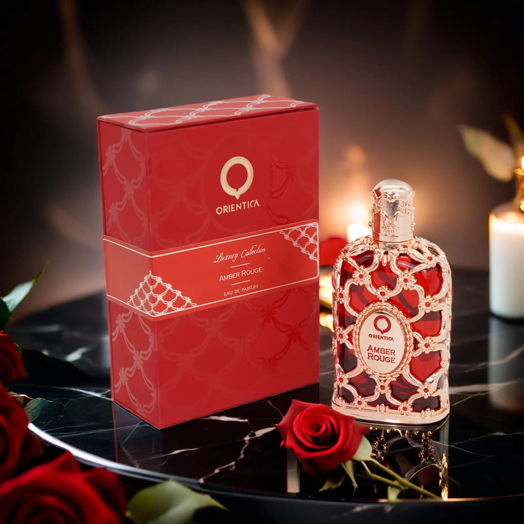 Orientical Royal Amber Rouge Damen parfüm-2,7 Unzen, lang anhaltender Blumen duft mit alkoholfreier Formel perfektes Weihnachts geschenk