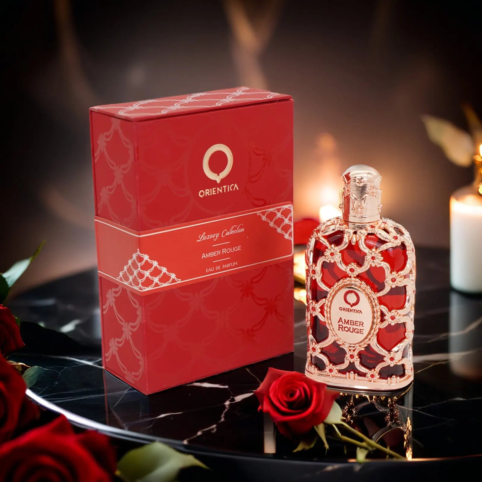 Orientical Royal Amber Rouge Damen parfüm-2,7 Unzen, lang anhaltender Blumen duft mit alkoholfreier Formel perfektes Weihnachts geschenk