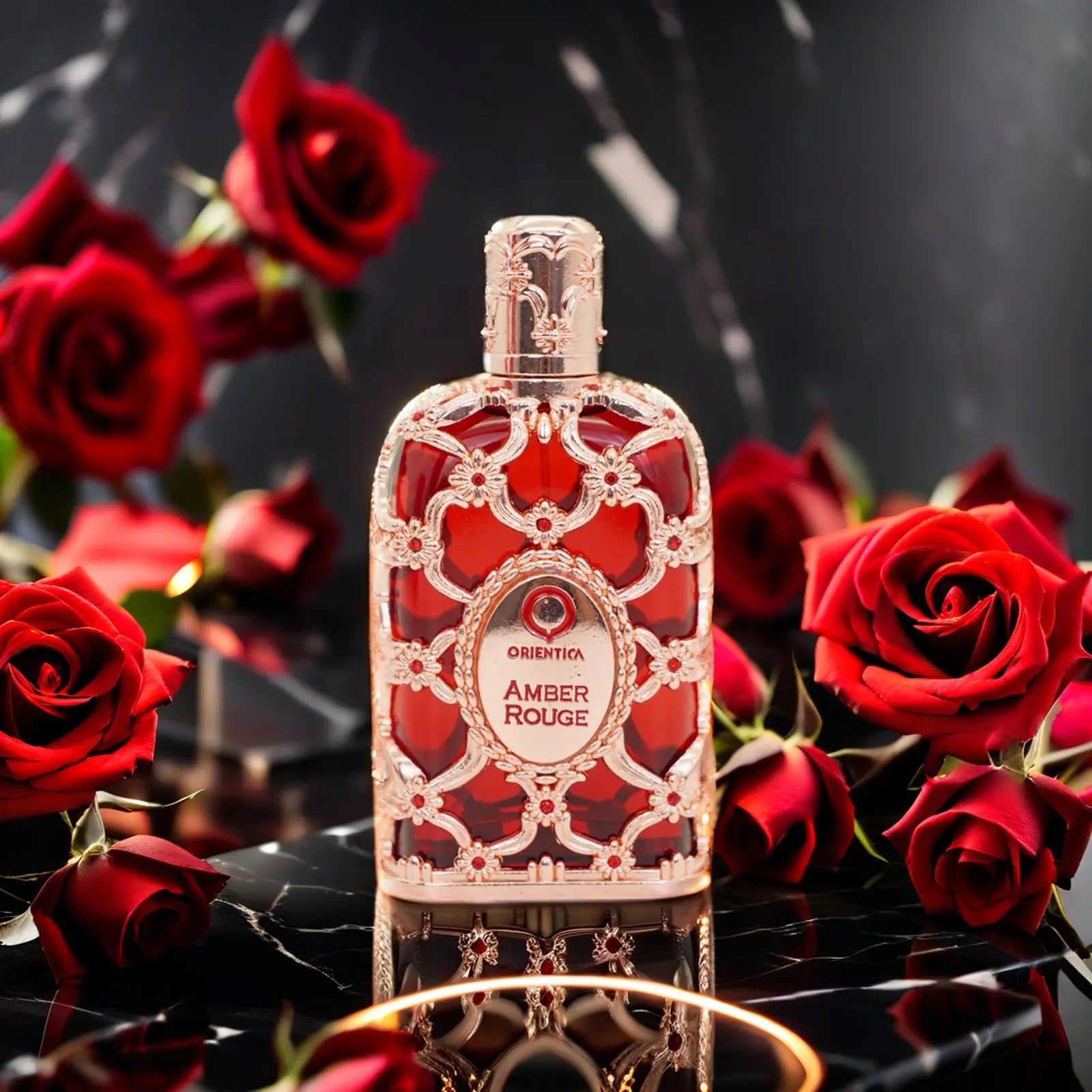 Orientical Royal Amber Rouge Damen parfüm-2,7 Unzen, lang anhaltender Blumen duft mit alkoholfreier Formel perfektes Weihnachts geschenk