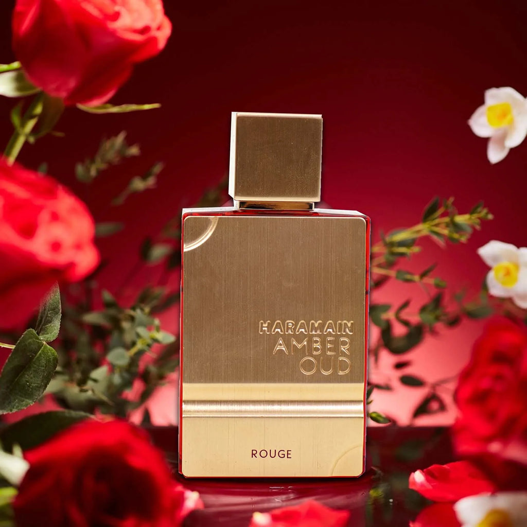 Original marke Bernstein Rouge Köln 2,0 Unzen Al Haram ain Unisex Edt Spray | lang anhaltender Duft perfekte Weihnachts geschenke für ihn/sie