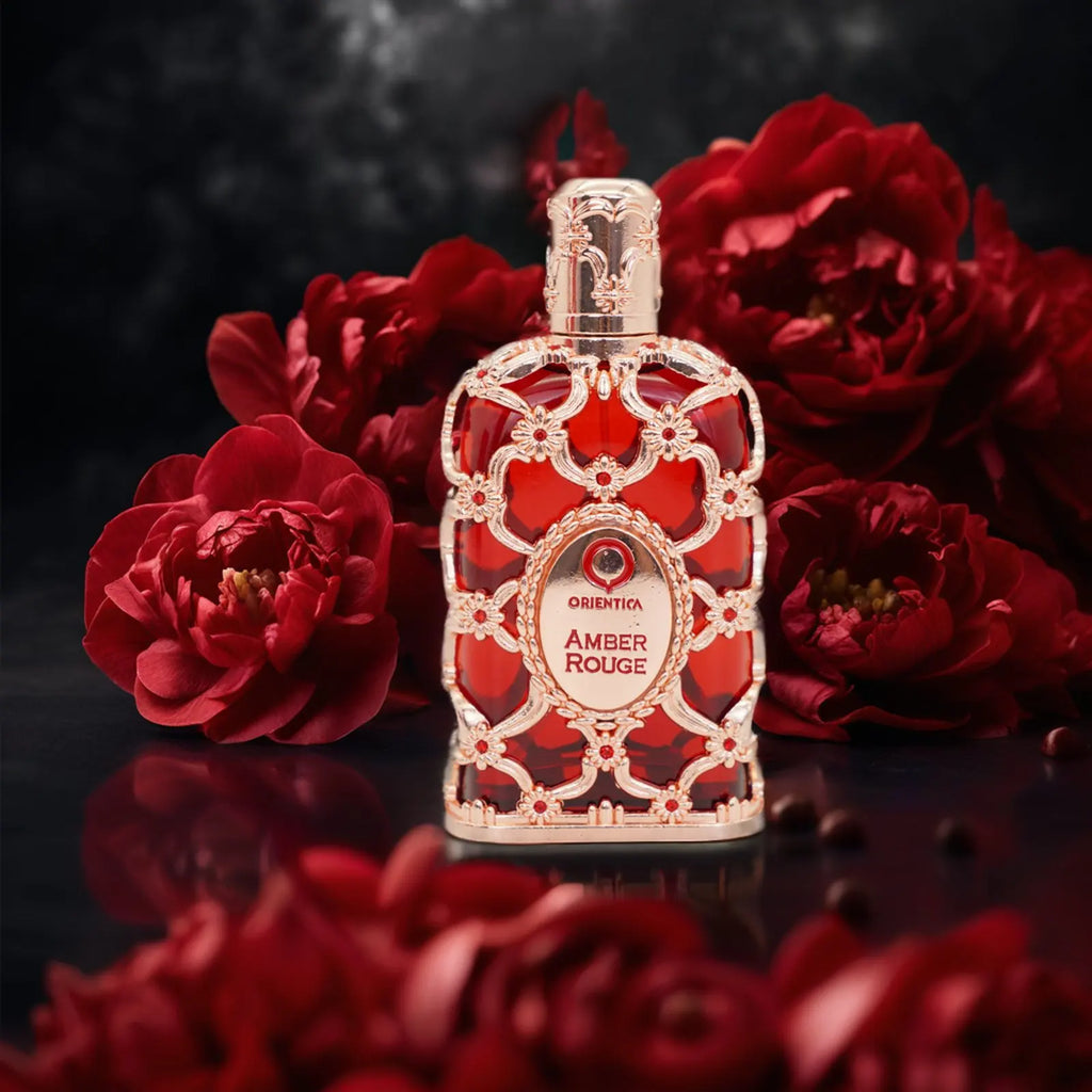 Orientical Royal Amber Rouge Damen parfüm-2,7 Unzen, lang anhaltender Blumen duft mit alkoholfreier Formel perfektes Weihnachts geschenk