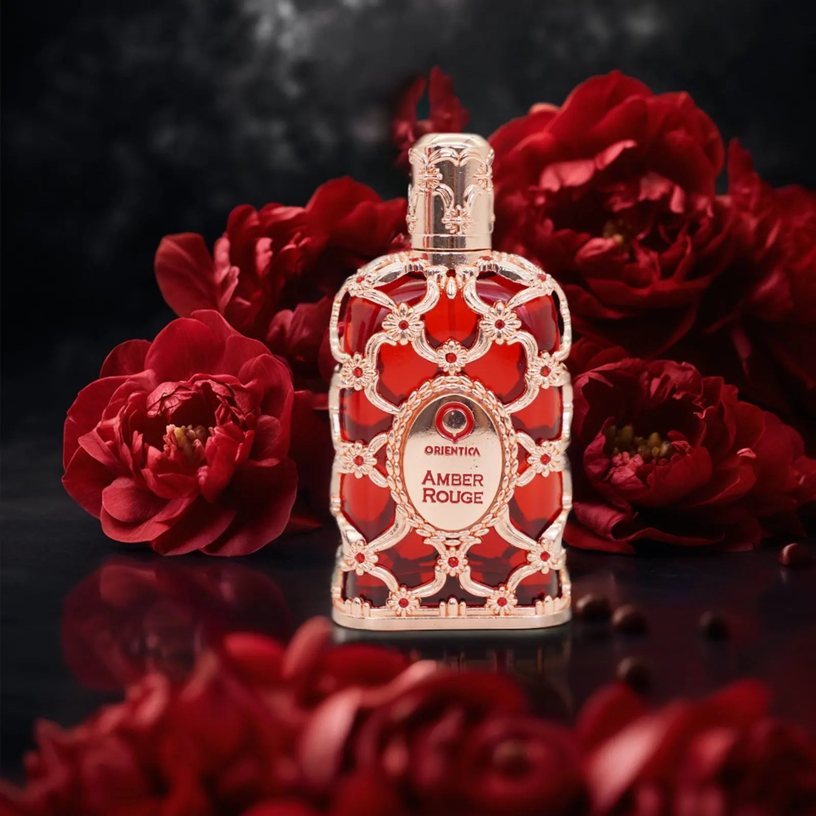 Orientical Royal Amber Rouge Damen parfüm-2,7 Unzen, lang anhaltender Blumen duft mit alkoholfreier Formel perfektes Weihnachts geschenk