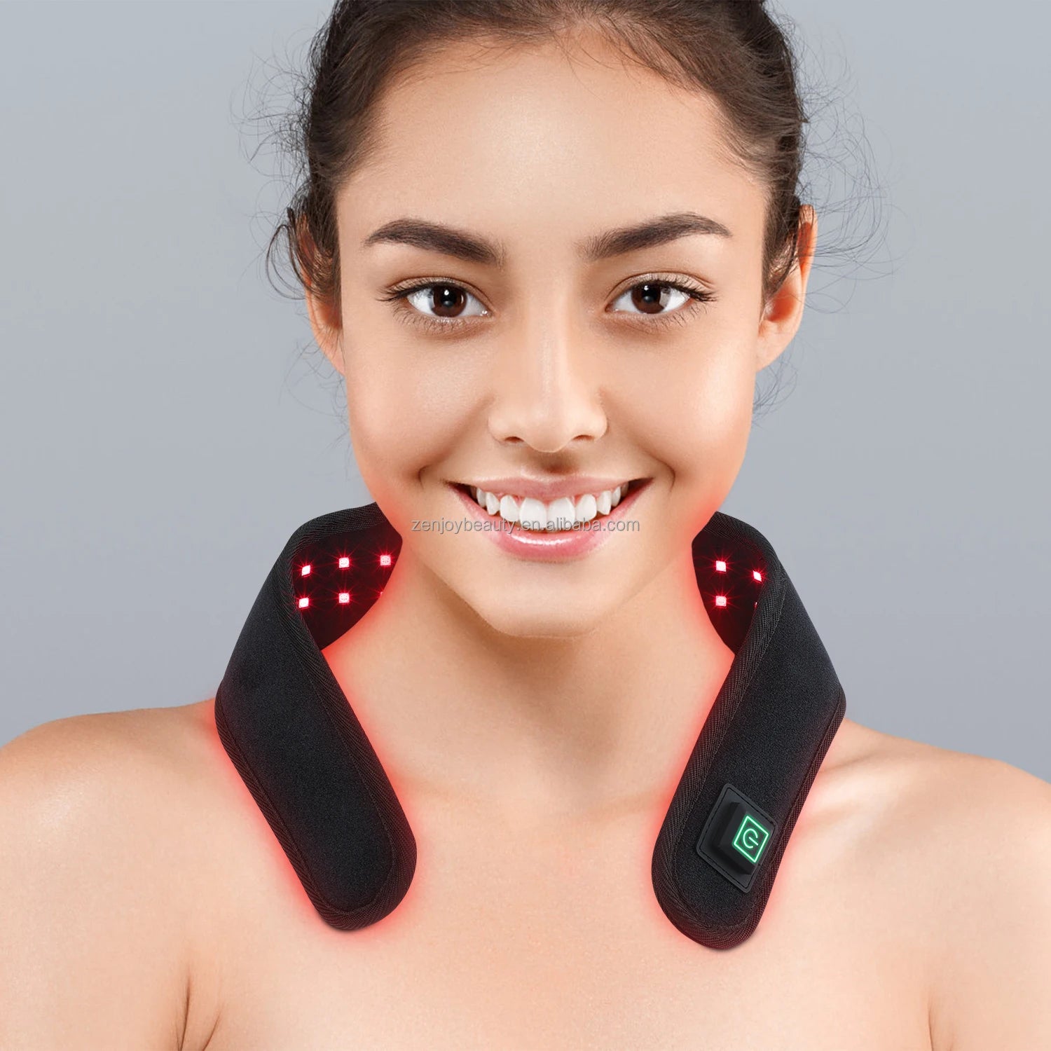 2024 Manufacturer's Wholesale 660nm & 850nm Infrared LED Red Light Therapy Wrap Belt Beauty & Personal Care for Neck
