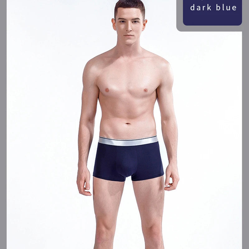 Neue männer Unterwäsche Männer Höschen Boxer Atmungsaktiv Sexy Männliche Boxer Solide Unterhose Komfortable Plus Größe Herren Unterwäsche Boxer