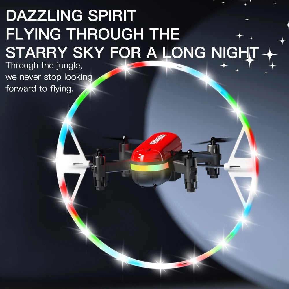 Leesafe 2024 New Arrival Children and Adults Rc Drone for Kids Quadcopter Wireless RC Drone AE18 Mini Toy Drone with LED Light