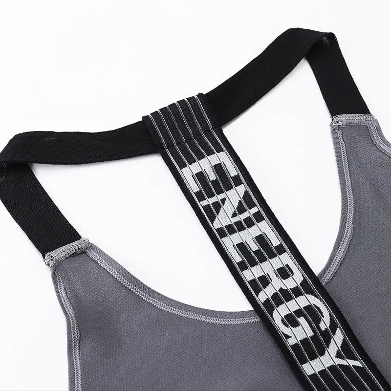 2024 Gym Tops Damen Sport Top Brief rückenfreie Shirts ärmellose Yoga Tops Fitness Laufen schnell trocknend Tank Crop Top