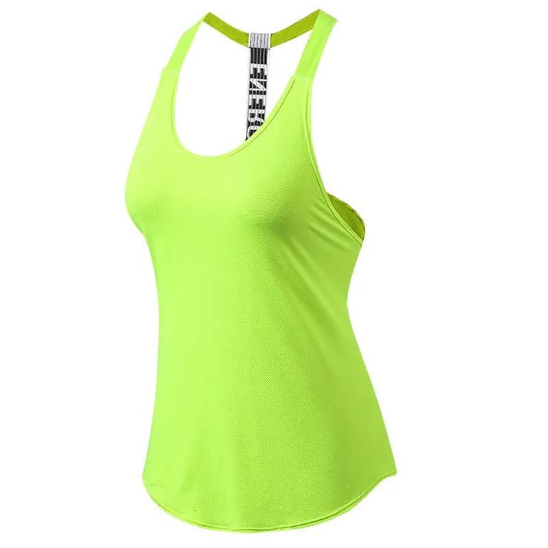 2024 Gym Tops Damen Sport Top Brief rückenfreie Shirts ärmellose Yoga Tops Fitness Laufen schnell trocknend Tank Crop Top