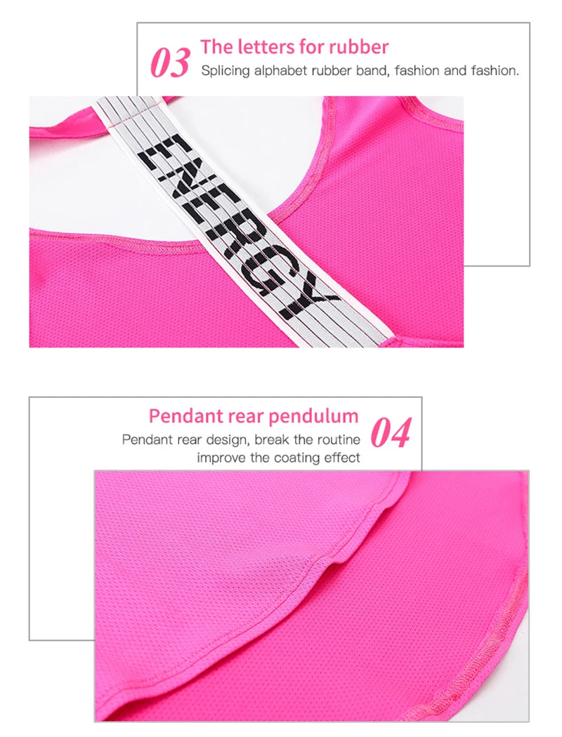 Frauen Gym Tops Schwarz Ärmelloses Yoga Top Frauen Fitness Shirt Gym Weste Lauf workout Sport Tops Brief Rückenfreies Shirt