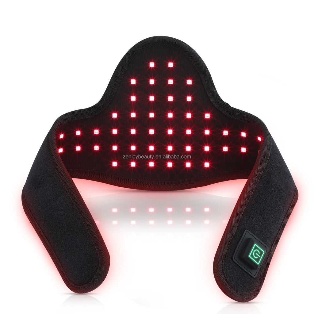 2024 Manufacturer's Wholesale 660nm & 850nm Infrared LED Red Light Therapy Wrap Belt Beauty & Personal Care for Neck