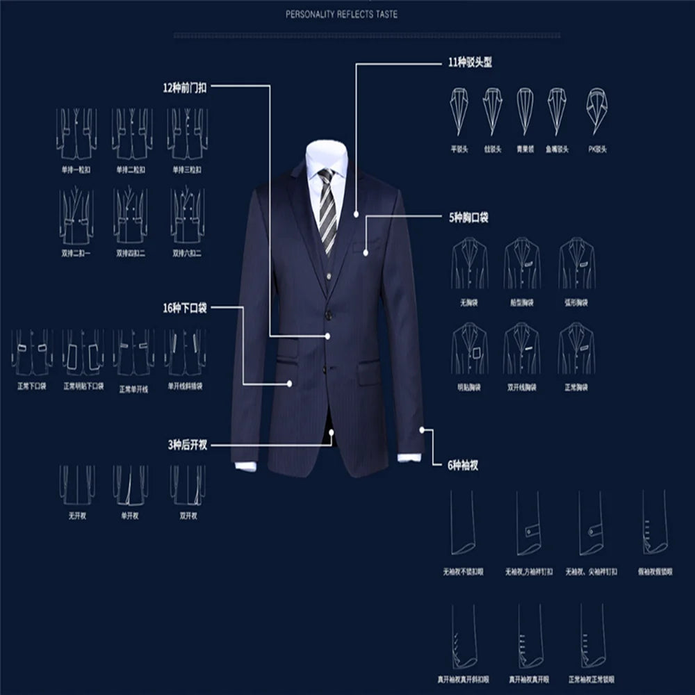 Weißer und mintgrüner formeller Herrenanzug, Bräutigam, Trauzeuge, Hochzeit, Party, Abschlussball, Business, männlicher Smoking, 3-teiliges Set, Blazer, Weste, Hose