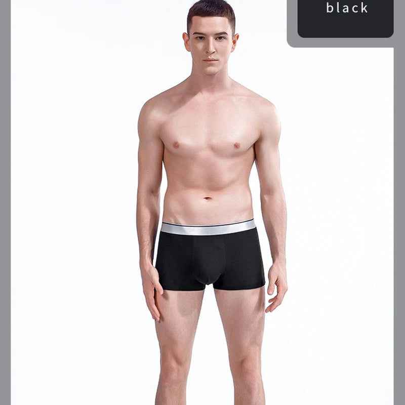 Neue männer Unterwäsche Männer Höschen Boxer Atmungsaktiv Sexy Männliche Boxer Solide Unterhose Komfortable Plus Größe Herren Unterwäsche Boxer