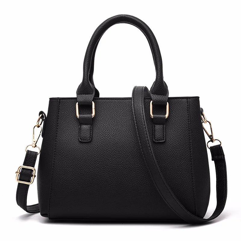 Stickerei Messenger Bags Damen Lederhandtaschen Taschen für Damen Sac a Main Damen Haarball Handtasche