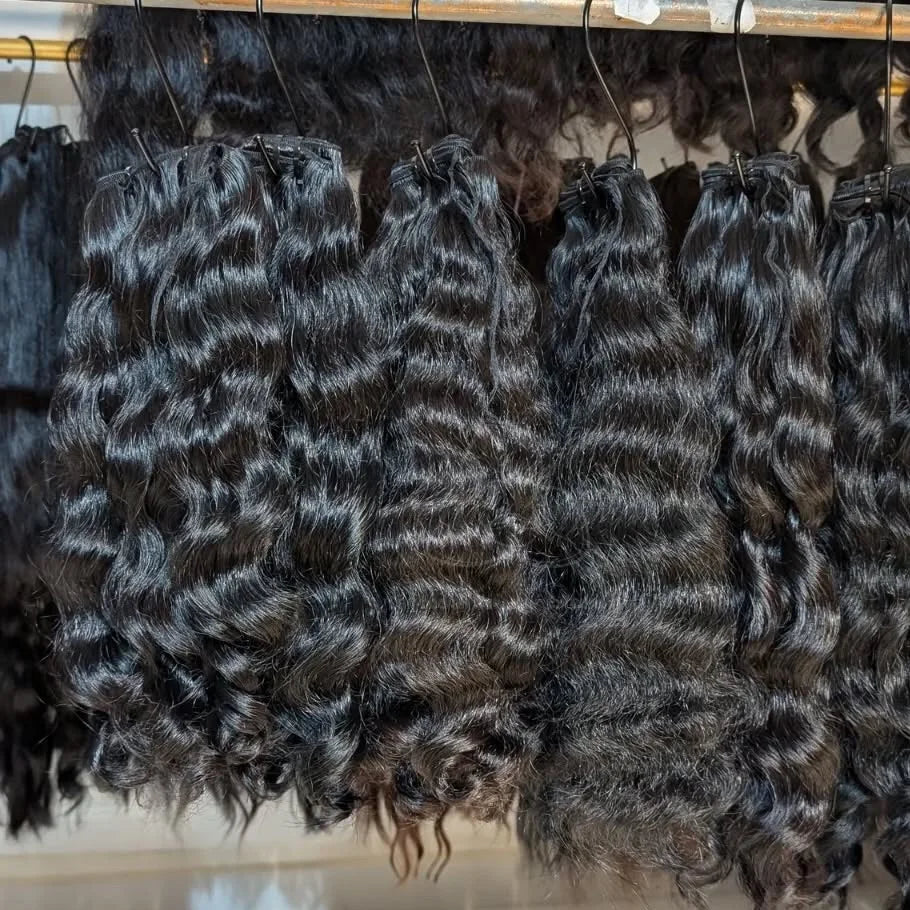 Excellent Quality Pure South Indian Natural Unprocessed Straight Bulk Hair Raw Indian Human Hair