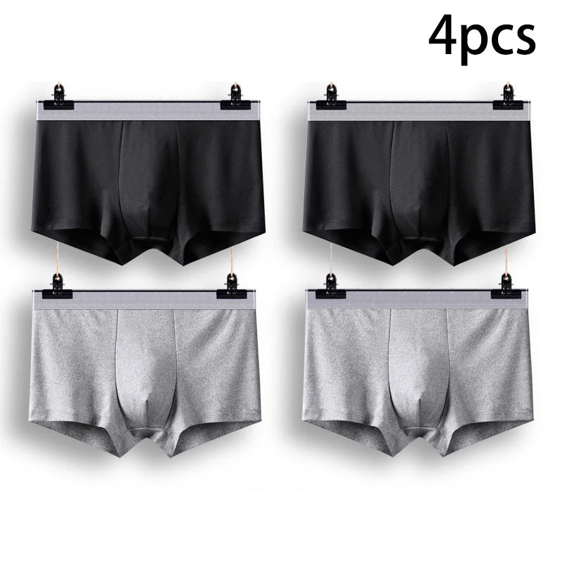Neue männer Unterwäsche Männer Höschen Boxer Atmungsaktiv Sexy Männliche Boxer Solide Unterhose Komfortable Plus Größe Herren Unterwäsche Boxer