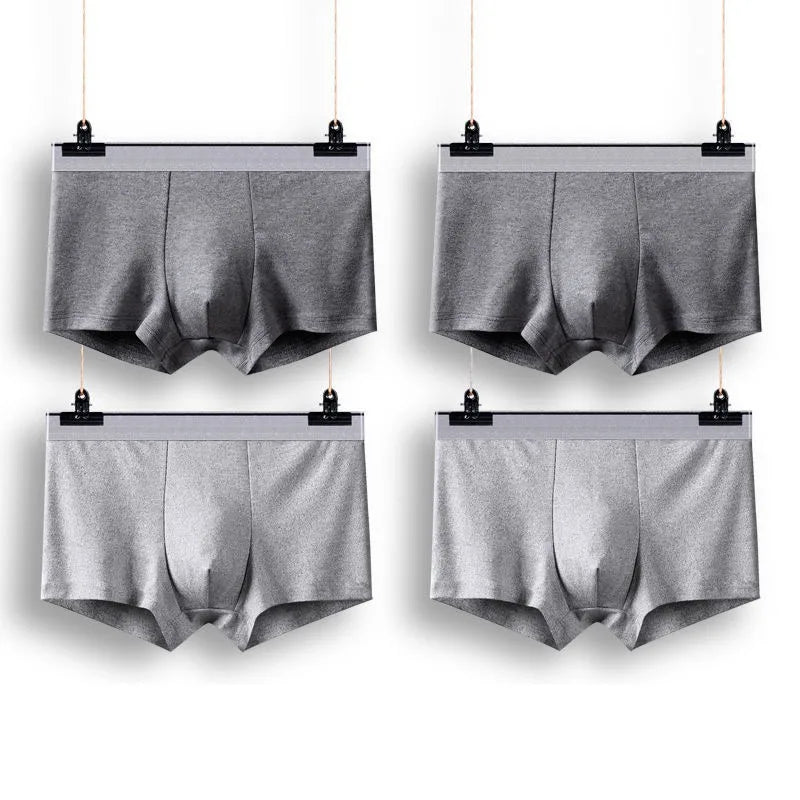 Neue männer Unterwäsche Männer Höschen Boxer Atmungsaktiv Sexy Männliche Boxer Solide Unterhose Komfortable Plus Größe Herren Unterwäsche Boxer