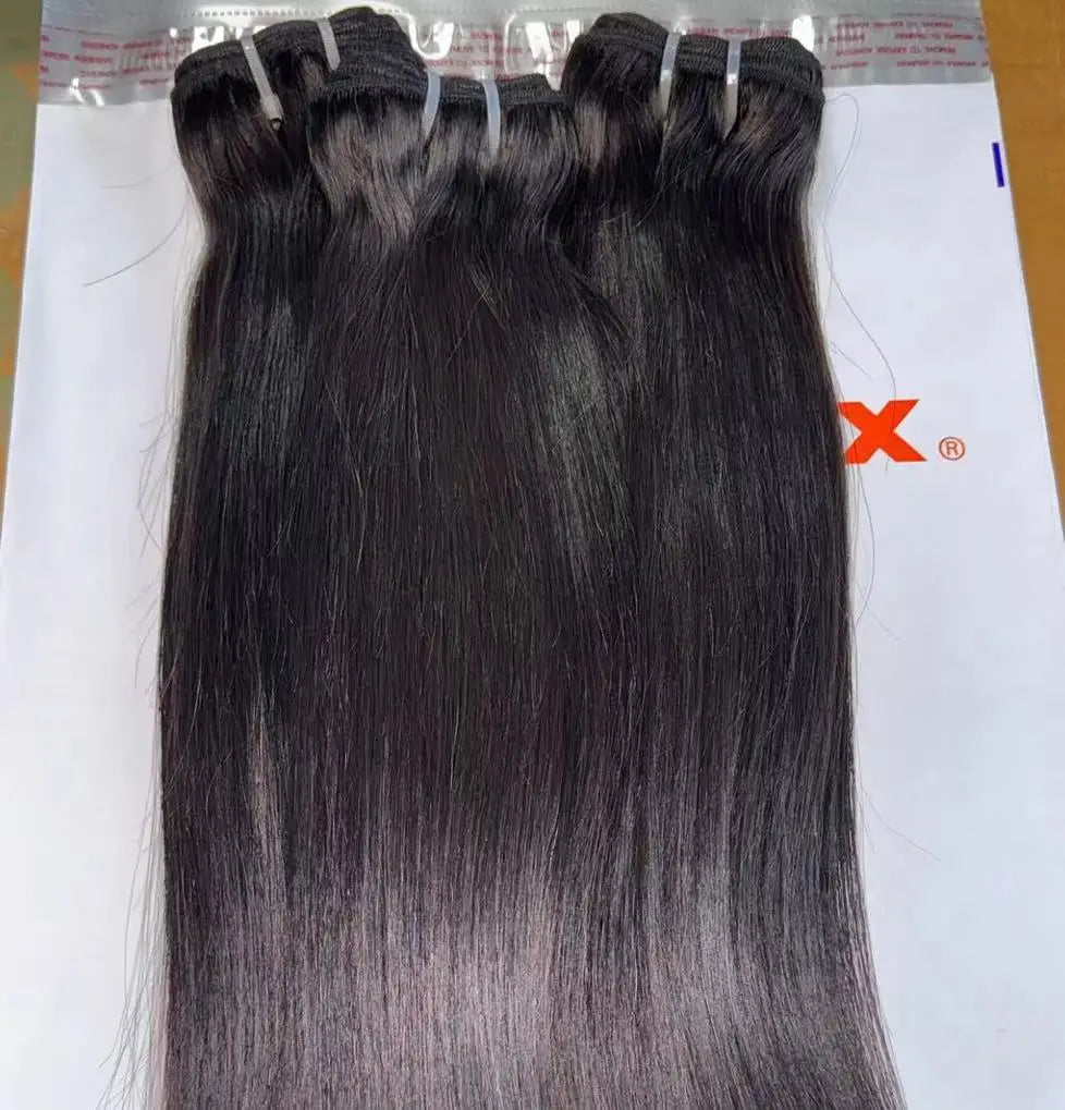 Excellent Quality Pure South Indian Natural Unprocessed Straight Bulk Hair Raw Indian Human Hair