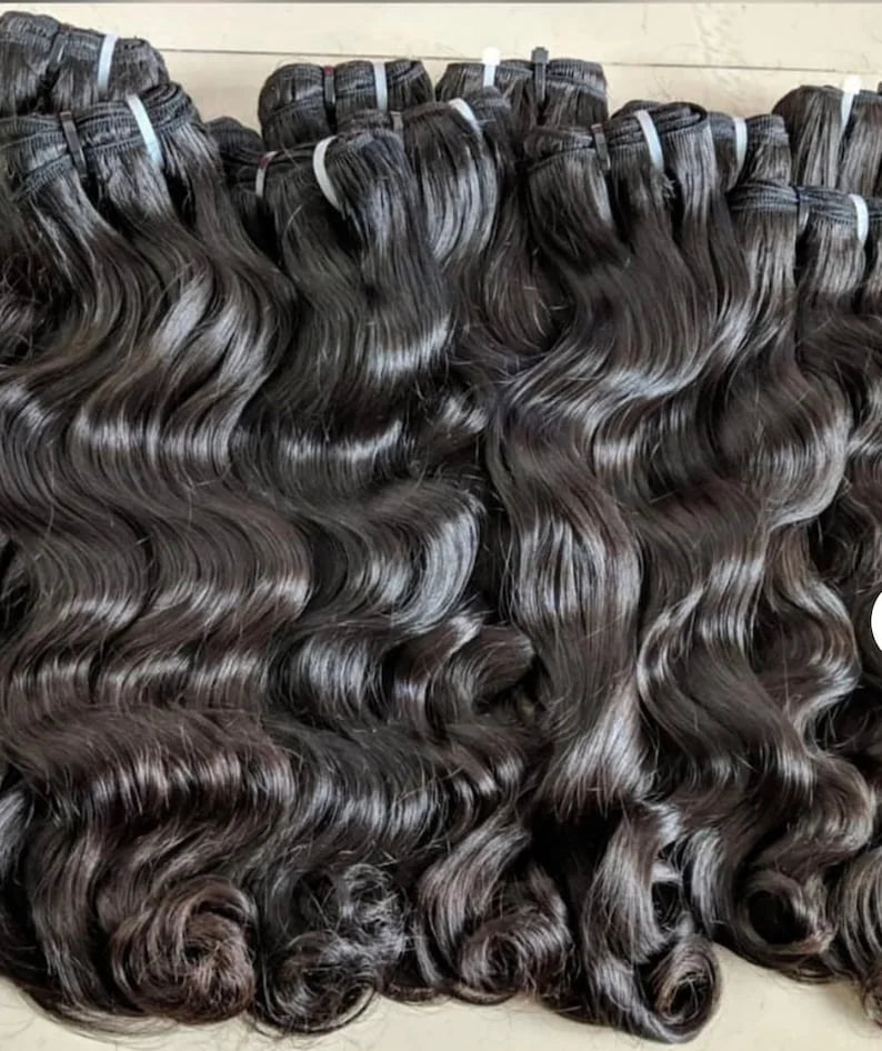 Excellent Quality Pure South Indian Natural Unprocessed Straight Bulk Hair Raw Indian Human Hair