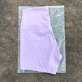 New Nude High-Waist Brushed Shorts Yoga Wear Nylon Shorts Women's Tight Yoga Three-Point Sports Shorts Peach