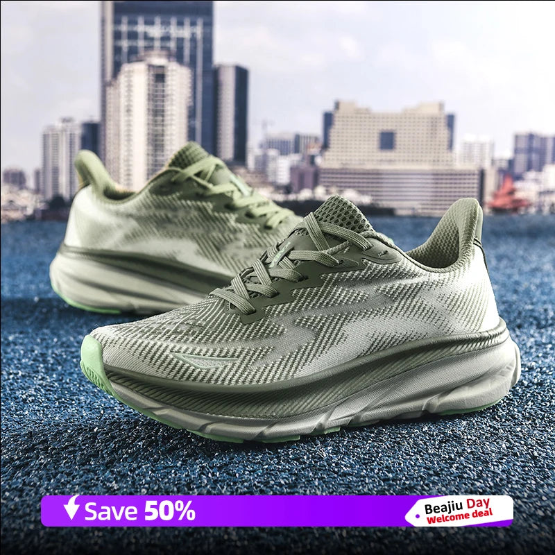 Laufschuhe, Training, Spezialität, Marathon, Herren, Sport, atmungsaktiv, leicht, bequem, rutschfest, Freizeit-Sneaker für Damen