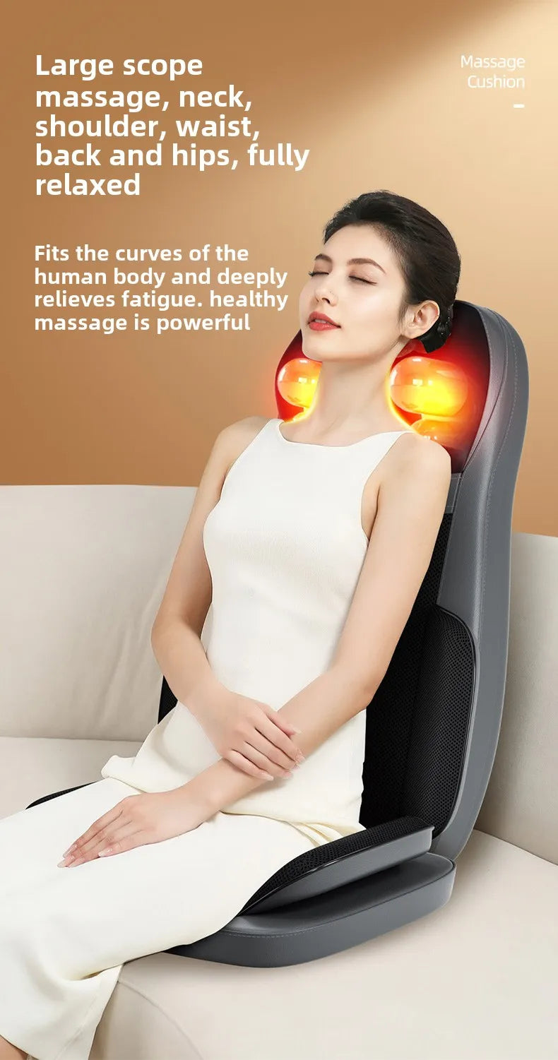Massager Automatic kneading full body Shoulder Cervical Spine Waist Back Cushion Home Massager