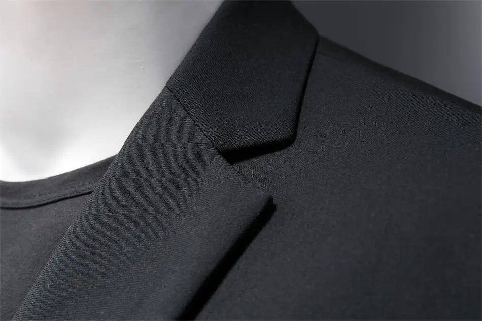 Boutique Mode Einfarbig High-end-Marke Casual Business herren Blazer Bräutigam Hochzeit Kleid Blazer für Männer Anzug Tops jacke Mantel