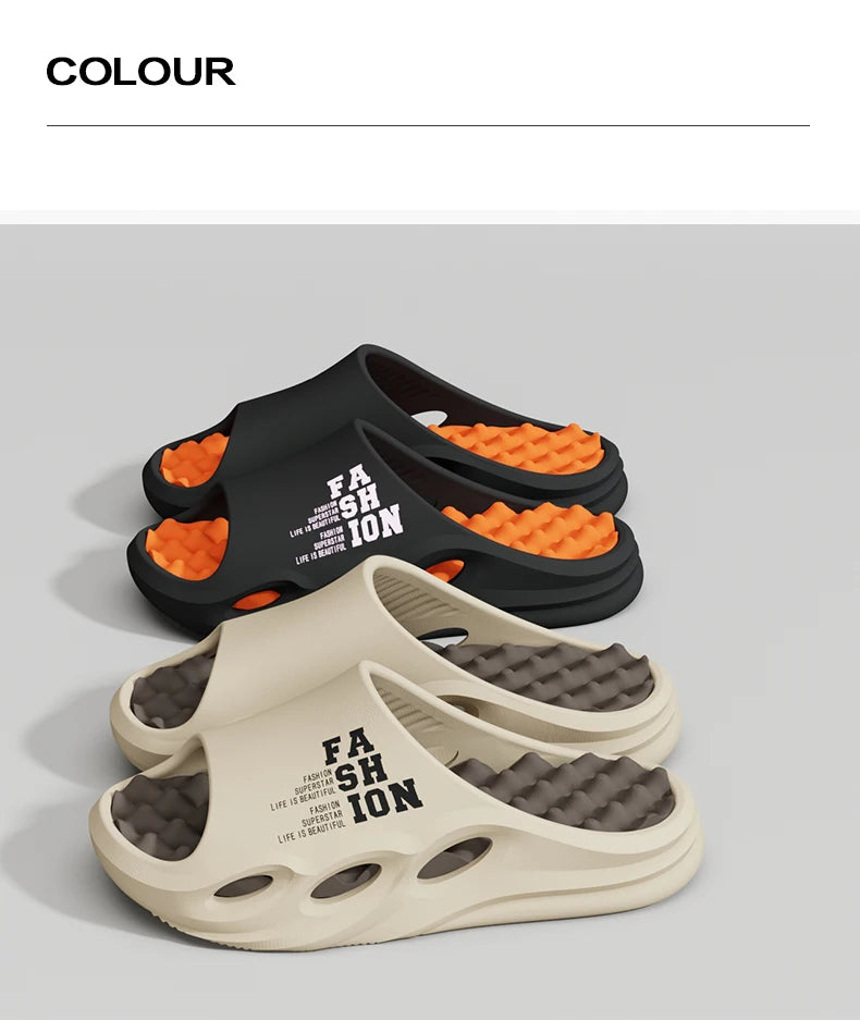 Männer Mode Massage Hausschuhe Indoor/Outdoor Sandalen Strand Flip Flop Dicke Sohle Männliche Rutschen Sommer Nicht-Slip Männer Dusche hausschuhe