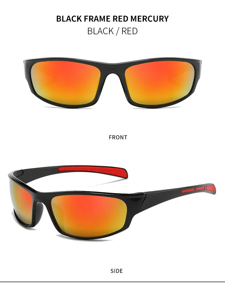 2023 New Fashion Polarized Sunglasses Color Changing Men Outdoor Sports Cycling Eyewear Road Mountain Bike Cycling Glasses