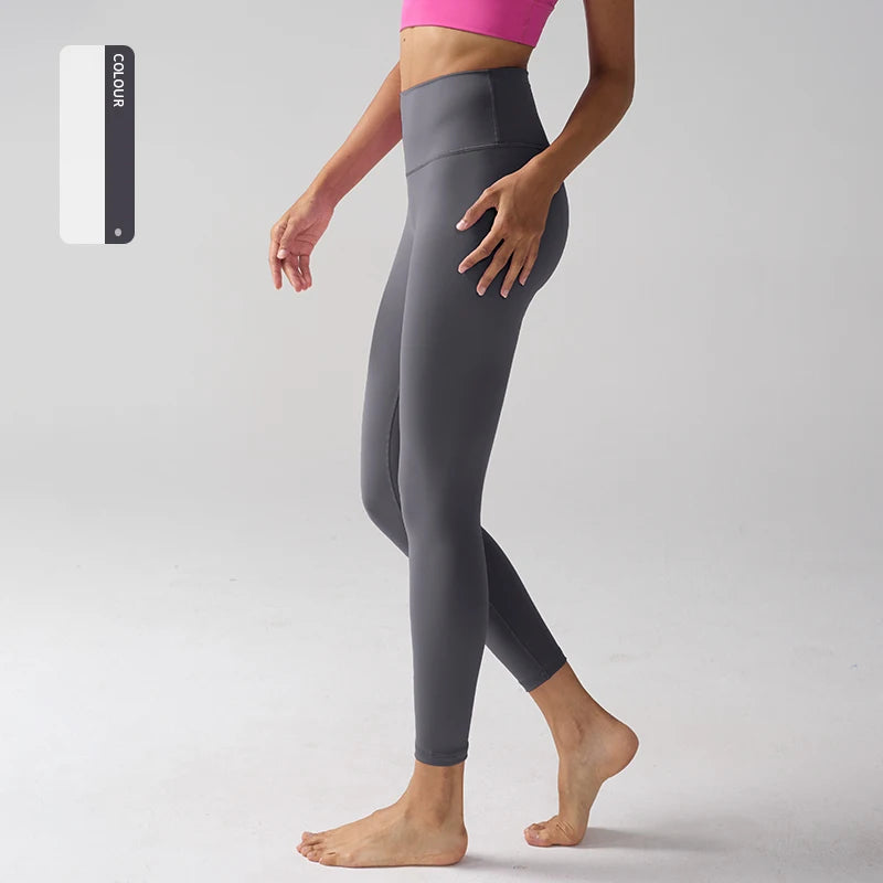 Hohe Taille Nacktgefühl Leggings Frauen Fitness Laufen Yoga Leggings Hosen Energie Gym Enge Leggings Lässige Workout Leggings