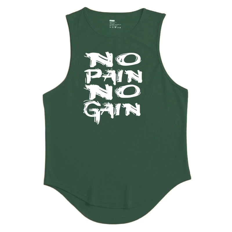 Gym Top Männer Männer Kleidung Fitness Kleidung Shirt Bodybuilding Westen Mann Weste Singulett Unterhemden muskulöse Stringer T-Shirts Tops