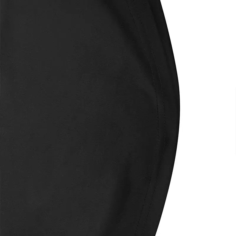 Frühling Damen Tank-Maxirock Neues Zweiteiliges Mode-Set Schwarzer Sexy Schlitz-Rock Lässige Schlanke Elegante Hochwertige Kleidung