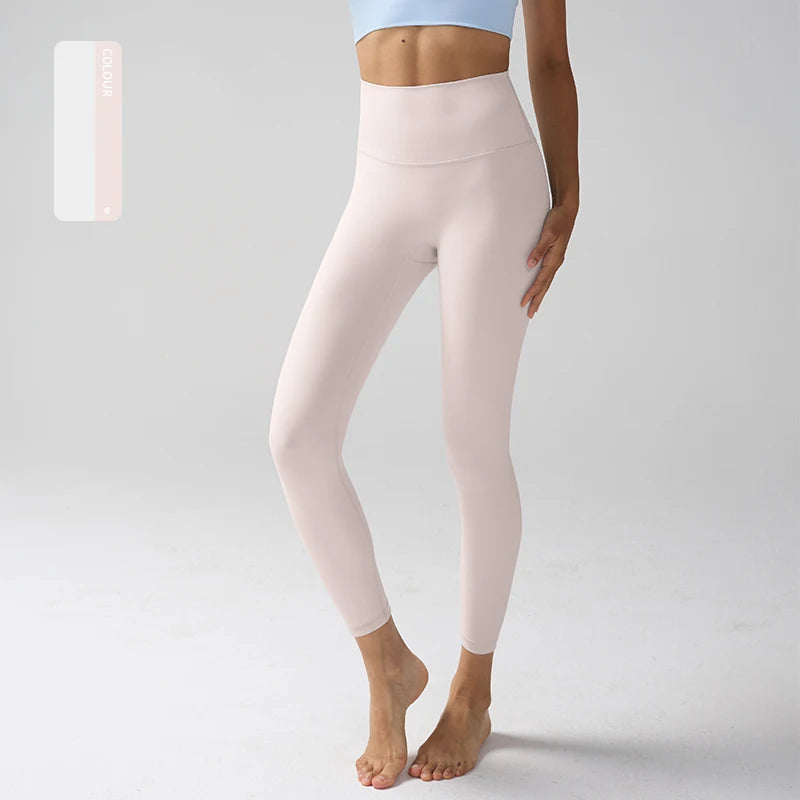 Hohe Taille Nacktgefühl Leggings Frauen Fitness Laufen Yoga Leggings Hosen Energie Gym Enge Leggings Lässige Workout Leggings