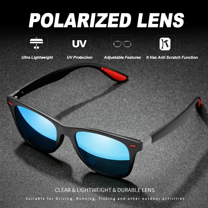 Nachtsicht Brille PC Rahmen Polarisierte Sonnenbrille Männer Outdoor Sport Sonnenbrille Tag Nacht Vision Fahrer Nacht Brille