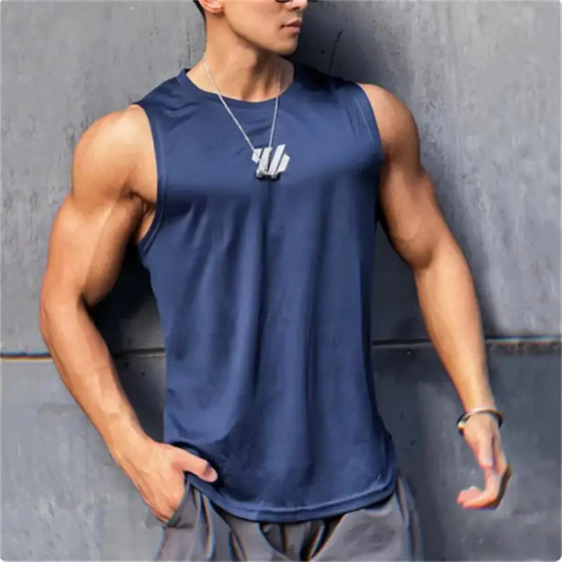 2024 neueste Sommer Gym Weste hochwertige Mesh Shirt ärmellose T-Shirts Männer Tanktops Basketball Laufen Fitness Sport Weste Männer