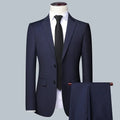 Anzug Boutique Herrenmode Business (Blazer + Weste + Hose) Gentleman's Hochzeit Casual Professioneller formeller Anzug 3-teilig M-6XL