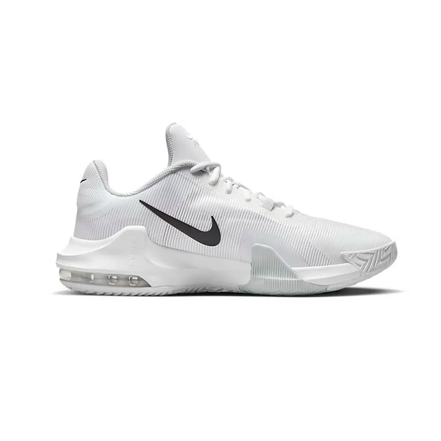 Nike Air Max Impact 4 Low-Top-Basketballschuhe Air Max Dämpfung Impact Protection Leichte Unterstützung Court Sport DM1124-100