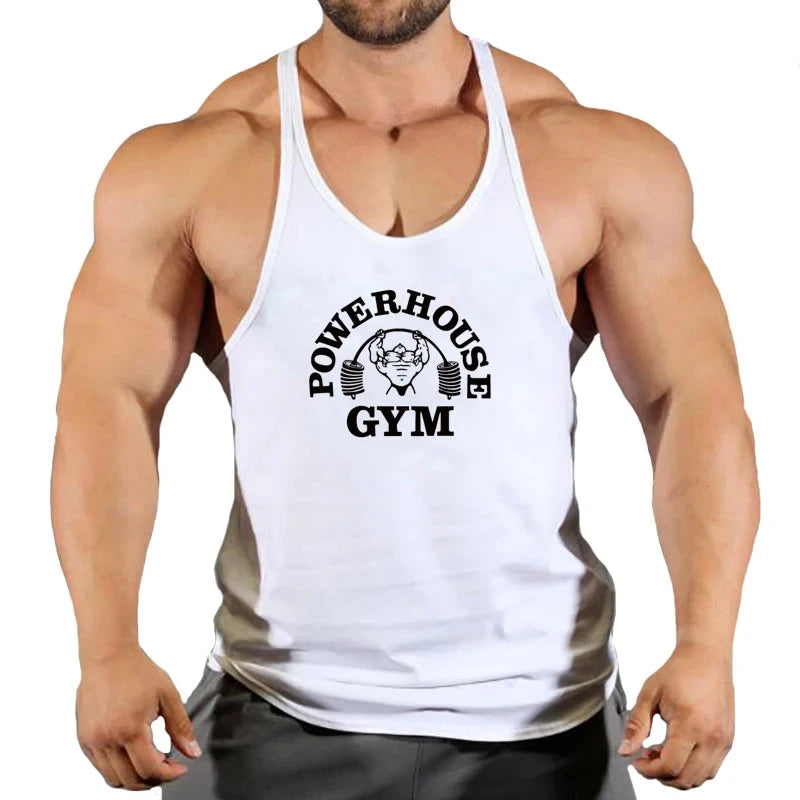 Gym Top Männer Bodybuilding Shirt Fitness männer Weste Singlet Ärmelloses Sweatshirt Mann Kleidung Kleidung Stringer Westen Singuletts