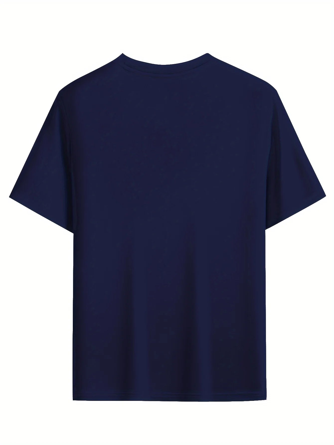 Sommer Herren Casual Sport Loose Plus Size Was auch mit Buchstaben bedrucktes, bequemes Rundhals-Kurzarm-T-Shirt