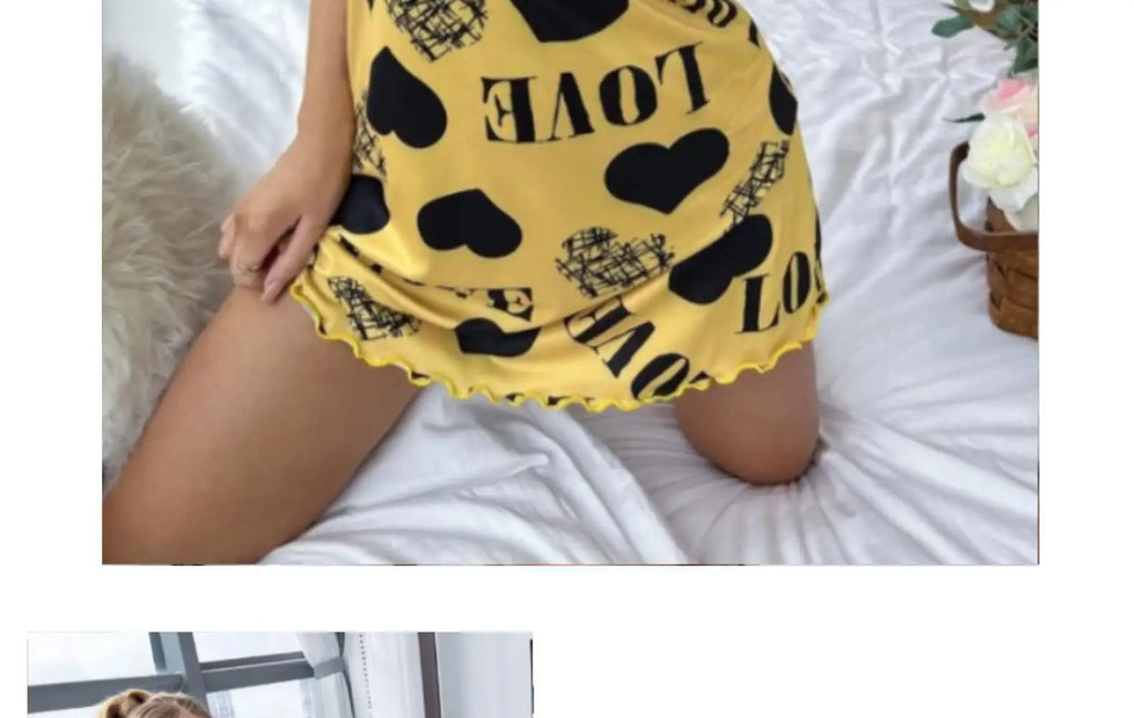 Damen-Pyjamas, sexy Kleid, Nachtkleid für Damen, Nachtwäsche, Damen-Hauskleidung, Schlaf-Shirts, Nachthemden, Sommer-Pyjama-Nachthemd