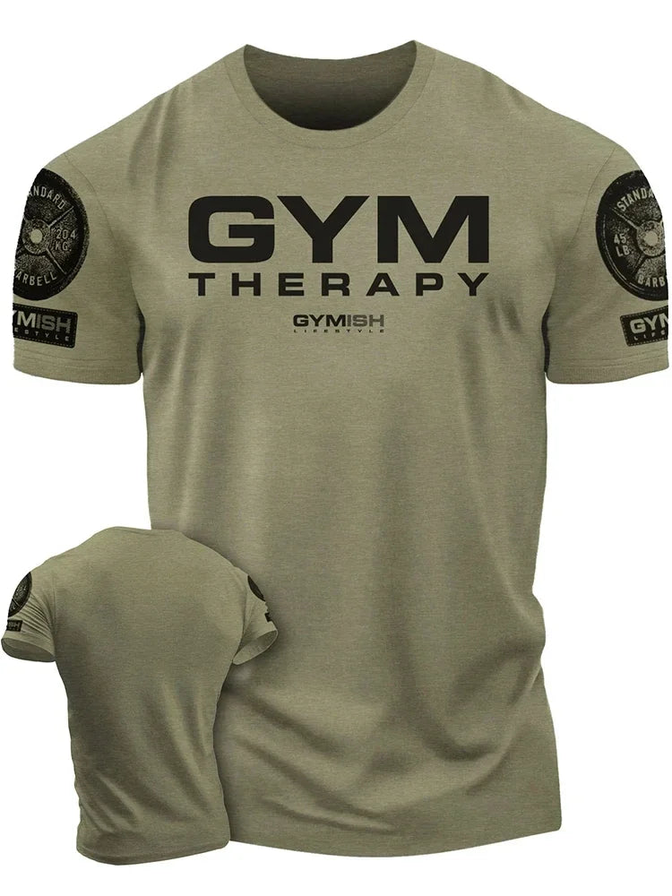 3D-gedrucktes Workout-Herren-T-Shirt für umfassende Übungen, lustiges Fitnessstudio-T-Shirt, kurzärmeliges Muscle Man Tough Guy-T-Shirt für Herren
