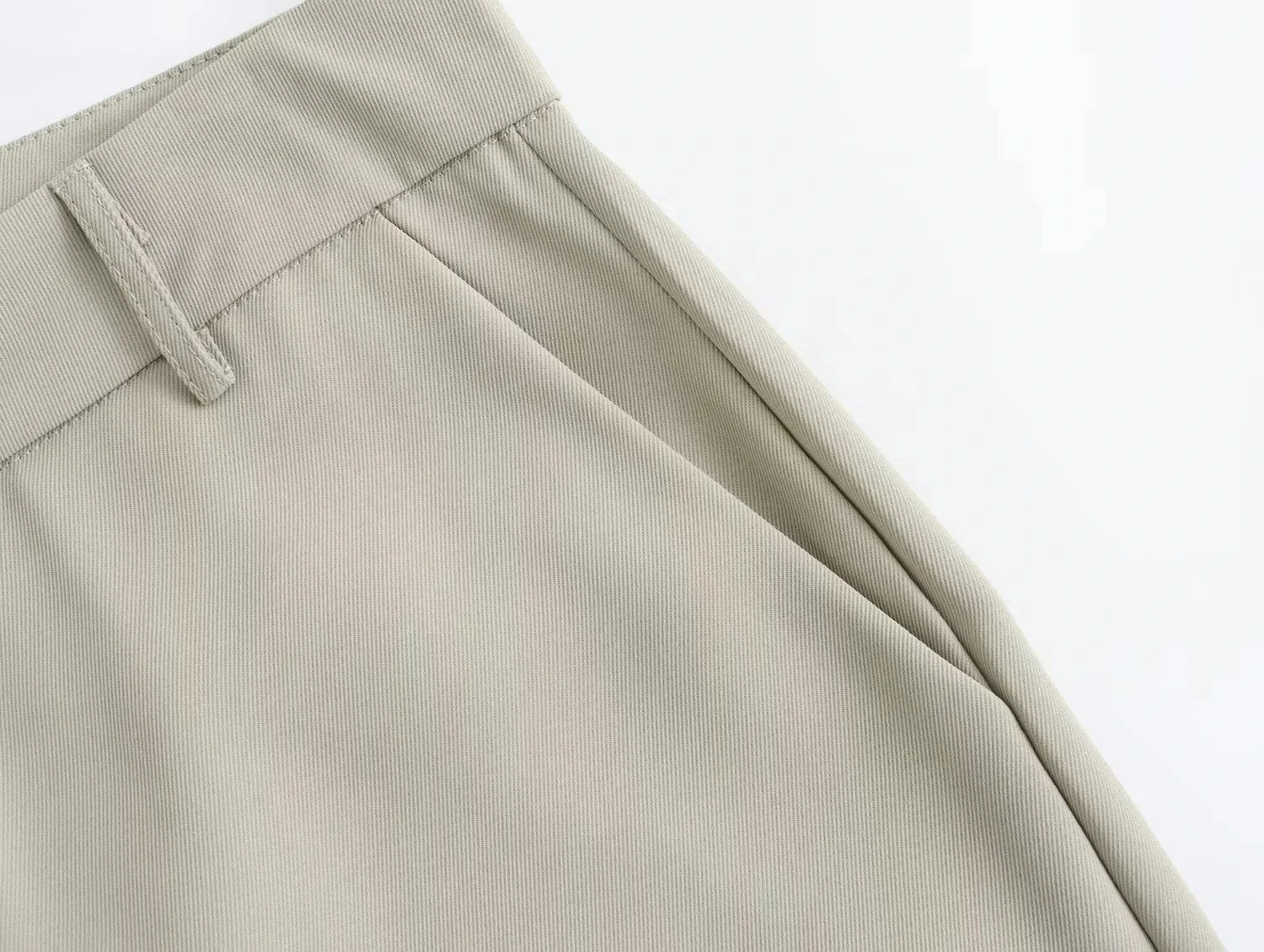HH Damen ärmellose Weste mit Knöpfen & weit geschnittene Hose 2-teiliger Anzug Lässiges Büro-Arbeitsoutfit für den täglichen Geschäftsgebrauch.