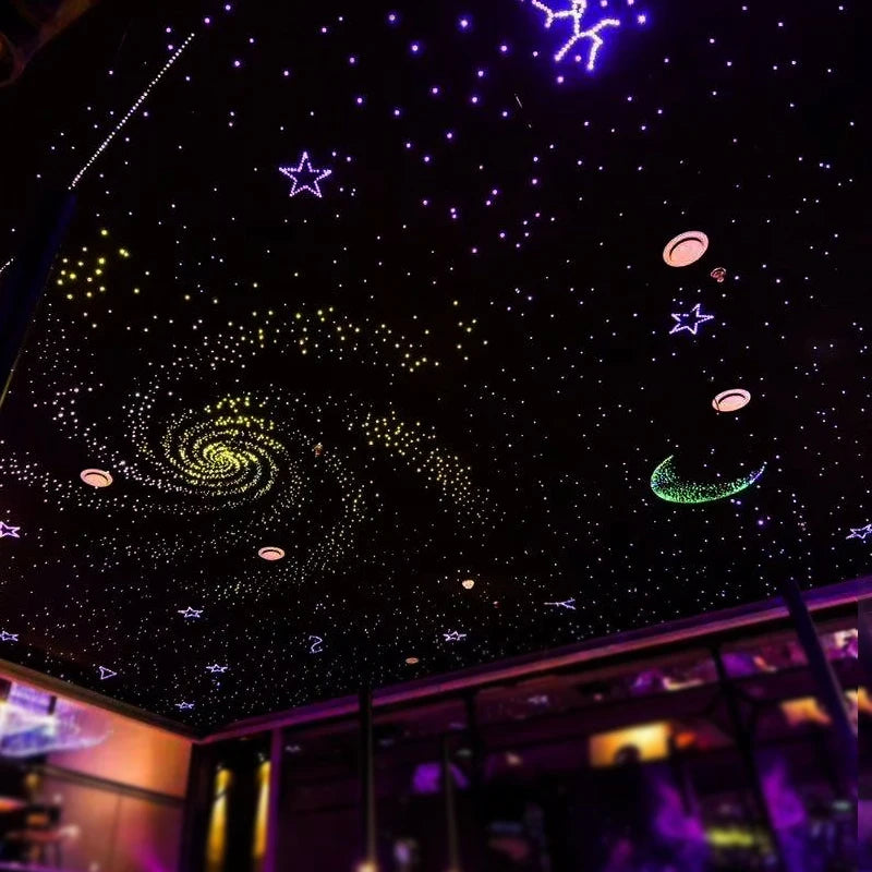 0.5mm 0.75mm 1mm 1.5mm PMMA End Glow Plastics Fiber Optical LED Light Engine Car Home Starry sternenhimmel auto