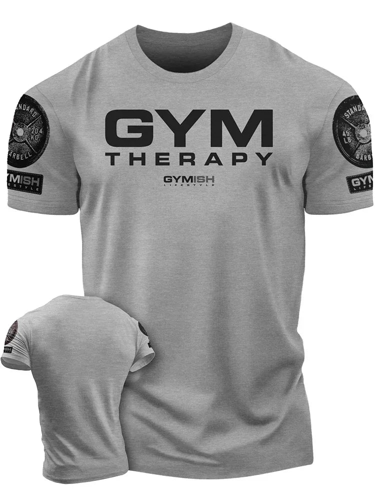 3D-gedrucktes Workout-Herren-T-Shirt für umfassende Übungen, lustiges Fitnessstudio-T-Shirt, kurzärmeliges Muscle Man Tough Guy-T-Shirt für Herren